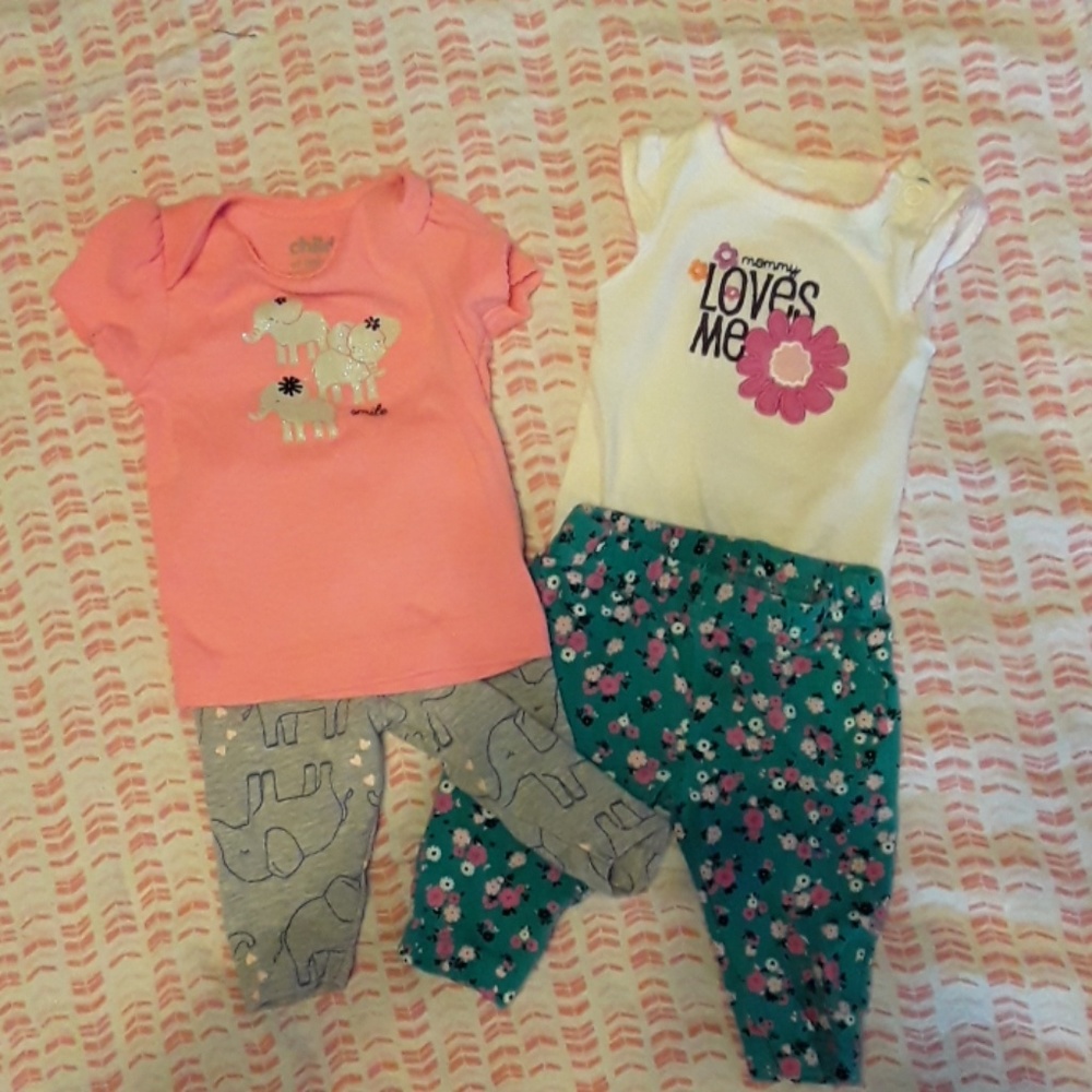 Newborn girls bundle